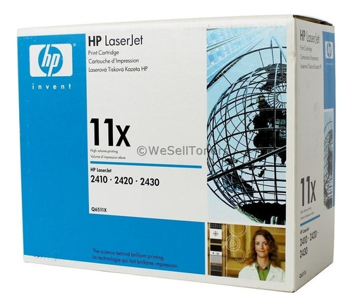 Toner Hp 11x Original Q6511x 2410 24202430 Caja Blanca