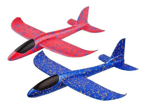 Imagen 3 de 9 de Avión Planeador 30 Cm Para Armar Juego De Aire Libre