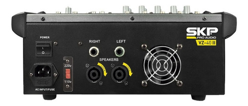 Consola Skp Vz-40 Ii Vz Powered Series De Mezcla