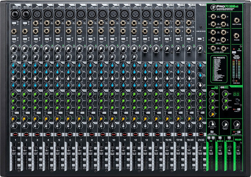 Mackie Profx22v3 Mixer 22 Canales Efectos Usb Preamps Onyx.