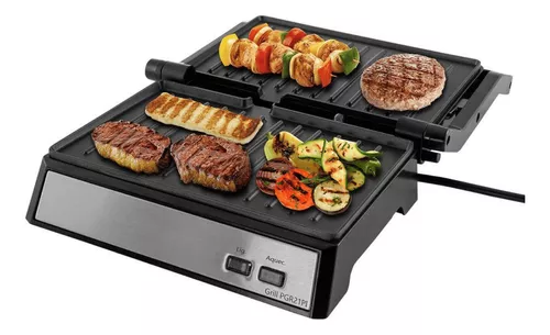 Sanduicheira Elétrica 110v Grill Preto Mondial Tostadeira - R$ 179,99