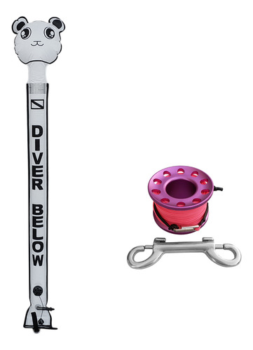 Tubo De Señal De Salchicha De Seguridad Para Buceo 6 Pies