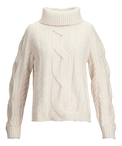 Sweater Rockford Swt-ravella-wiw23 Beige Para Dama