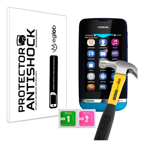 Protector De Pantalla Anti-shock Nokia Asha 311