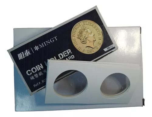 Porta Monedas De Cartón Mega (40 Mm) Para Almacenamiento De Monedas  Sunnimix monedero de cartón
