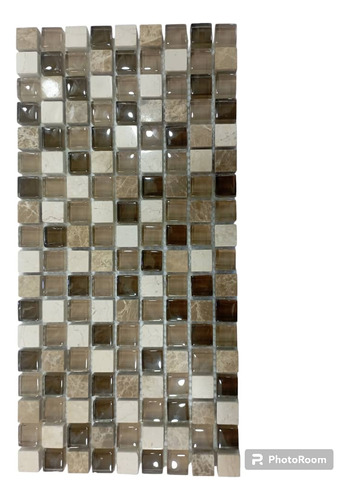 Mega Malla-mosaico Marron Claro-oscuro Marmol 182-15 30x30