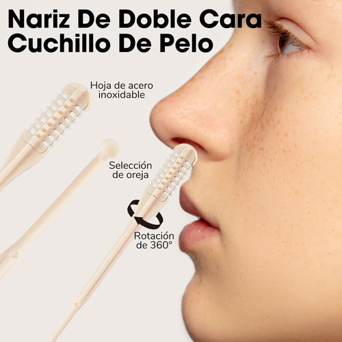 Para Cortapelos Nariz, Cortapelos Nasal 2 En 1, Recortadora