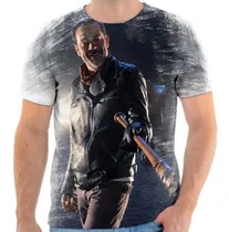 Comprar Camiseta Camisa Personalizada The Walking Dead Negan Fhd 02