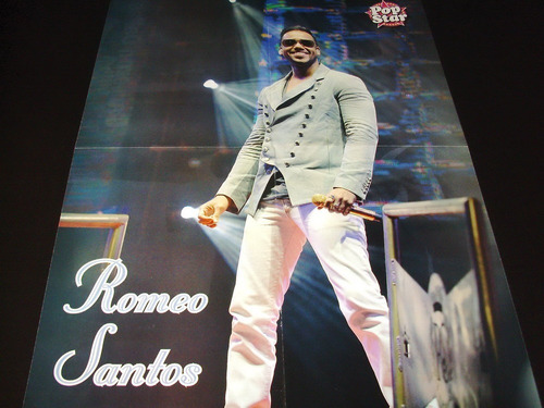 Poster Romeo Santos * 57 X 42 (k065)