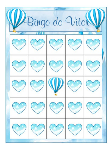 Bingo P/ Festa De Crianças Imprima Vc Msm Promoção F Grátis
