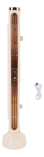 Ventilador De Torre Pequeño, Recargable Por Usb, Potente, Qu