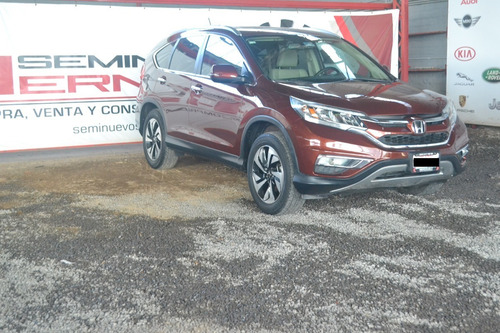 Imagen 2 de 13 de Honda Crv Exl Navi 2015 Cafe Cobrizo