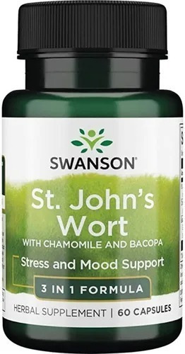 St Johns Wort Hierba De San Juan Bacopa Y Manzanilla Potente