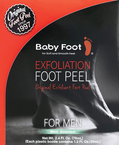 Baby Foot Exfoliation - Pelador De Pies Para Hombre, 1 Hora.