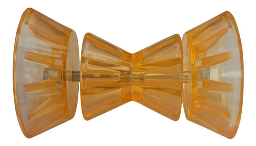 Imagen 2 de 8 de Rodillo De Goma Translucido Doble Cono 3 Elementos Ø132mm