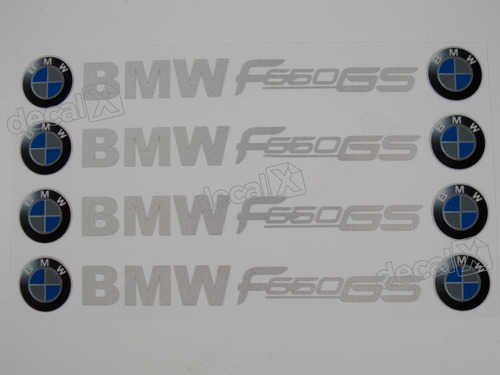 Adesivos Centro Roda Refletivo Moto Bmw F650gs Rd1 Fgc
