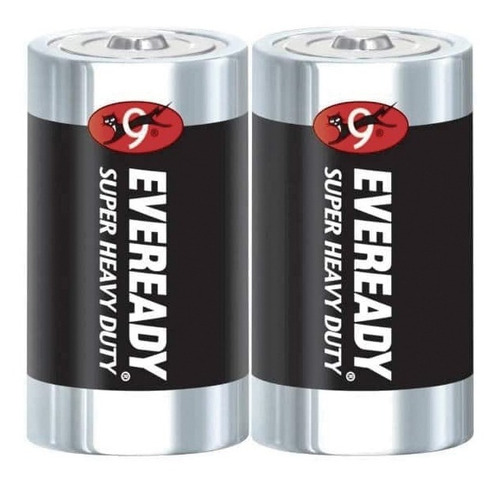 Pack 12 Pilas Eveready D Super Heavy Duty / Pm