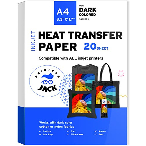 Printers Jack Papel De Transferencia De Calor Para Planchar