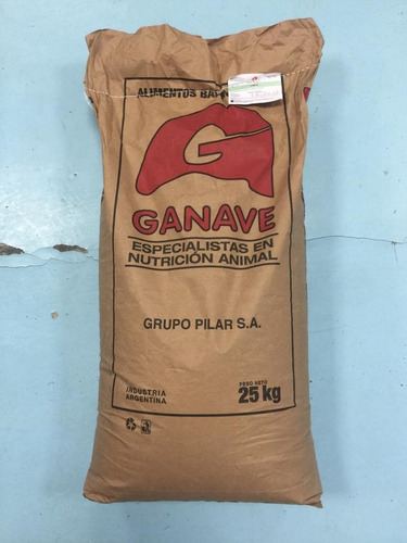 Imagen 5 de 8 de Alimento Conejin Conejo Cobayo 25kg Ganave Bolson Criadero