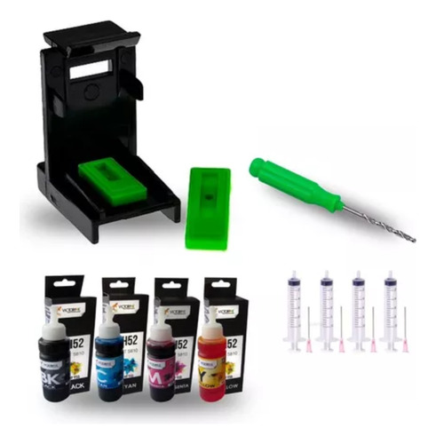Kit De Recarga Cartuchos De Tinta Hp 664, 662, 122, 60, 145