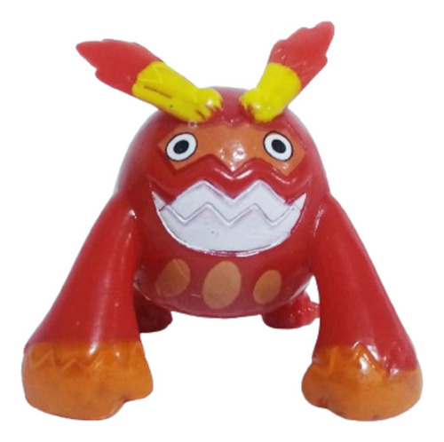 Figura Llavero Pokemon Darmanitan Fuego 4cm Rl