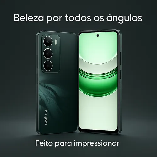 Telefone Celular Realme C71 Nfc Dual Sim De 256gb/8gb Verde