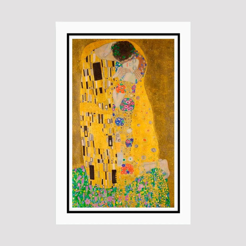Quadro O Beijo Gustav Klimt The Kiss Decoracao Sala Quarto