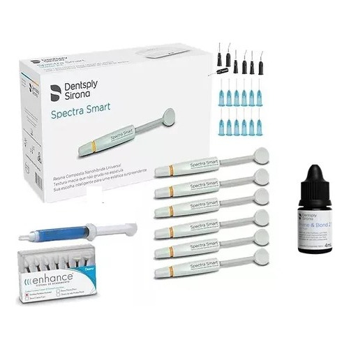 Kit De Resina Spectra Smart Con6 Jeringas | Dentsply Sirona 