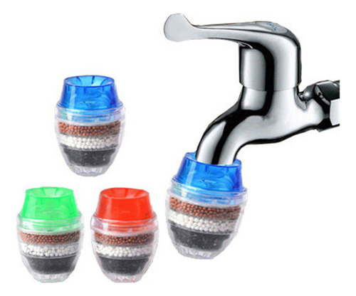 1 Filtro De Grifo Con Cabezal De Grifo Para Agua Dura Con