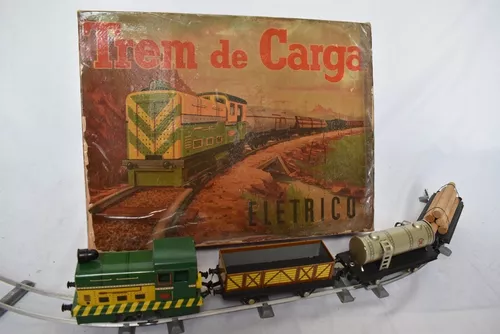 Pista Trenzinho Trem Brinquedo Locomotiva A Corda Divertido