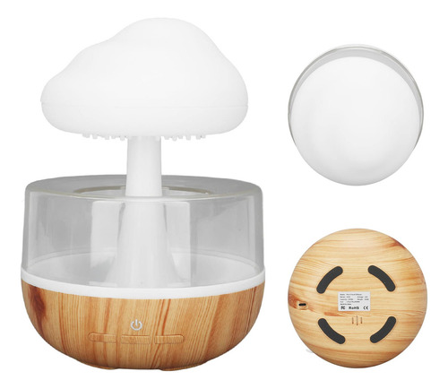 Zen Lluvia Nube Luz Nocturna Aromaterapia Difusor De Aceite