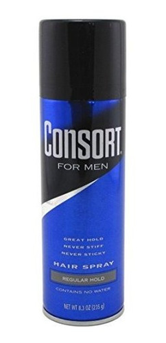 Fijador, Aerosol Para Cab Consort For Men Hair Spray Regular