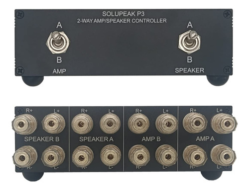 Solupeak Amplificador De Amplificador P3 De 2 Vas A 2 Pares