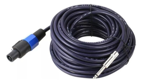 Cable Bafle Speakon Plug Metalico 3 Mts 2x1mm Profesional