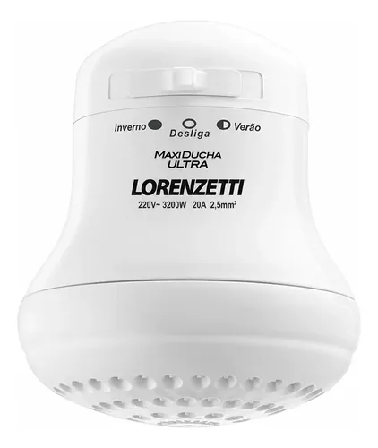 Maxi Ducha Ultra Lorenzetti 127v 3200w Ou 220v 3200w