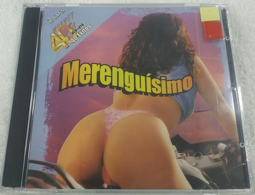 40 Años 40 Exitos Merenguisimo /cd Doble