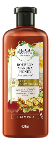 Herbal Essences Bourbon Manuka Honey Shampoo Caída 400ml