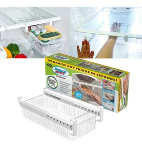 Bandeja Organizador Refrigerador Cajón Deslizante Huevos