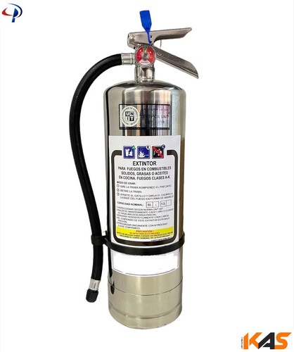 Extintor De Acetato De Potasio Tipo De 6 Litros - Por Pedido
