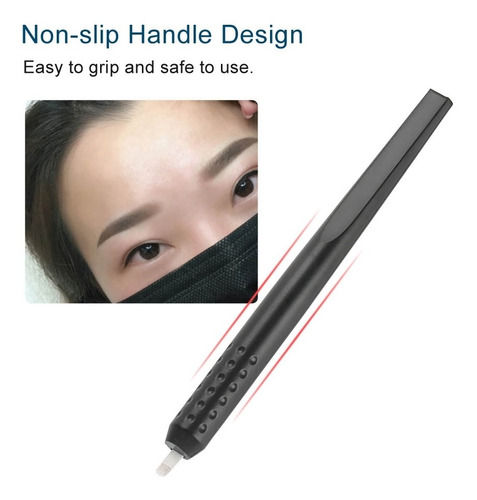 Desechables Microblading Pen Manual De Cejas Lápiz Semi Perm