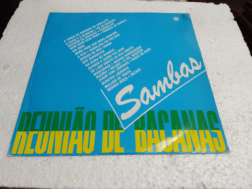 Lp - Reunião De Sambas Bacanas / Sambas (b3)
