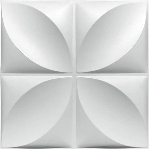 Panel Decorativo 3d Pvc 50x50cm Revestimiento Pared Sk006