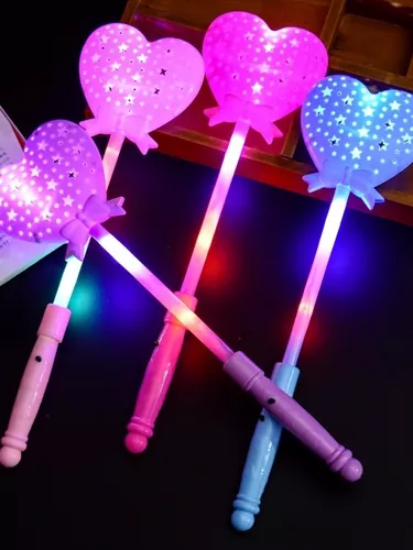 Juguete Luces Varita Niñas Infantil Sorpresas Piñata X 4 Und