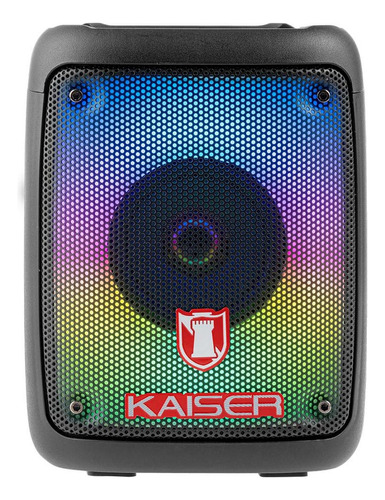 Bafle Kaiser 3 Flama Ksw-7003 Color Negro