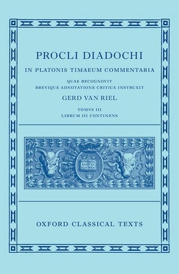 Libro Proclus: Commentary On Timaeus, Book 3 (procli Diad...