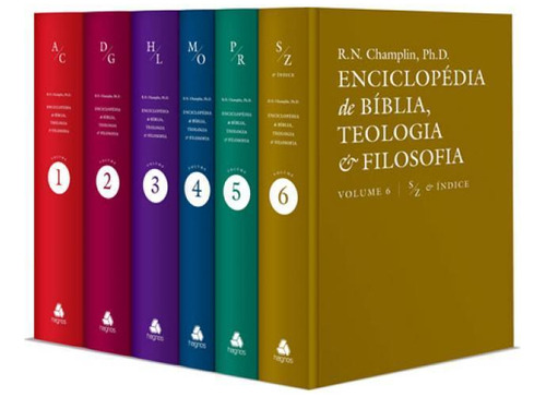 Livro Enciclopédia De Bíblia Teologia E Filosofia 6 Vol