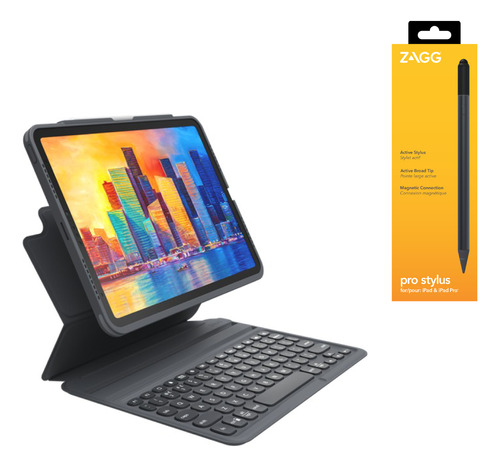 Kit Teclado Para iPad 10.9 10th Gen + Lápiz Óptico Dual