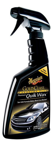 Cera negra para automóviles G7716 Quik Wax Meguiars, 473 ml