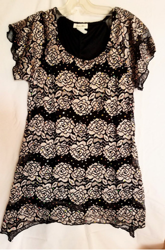 Blusa De Dama Nueva Elegante Bordada 