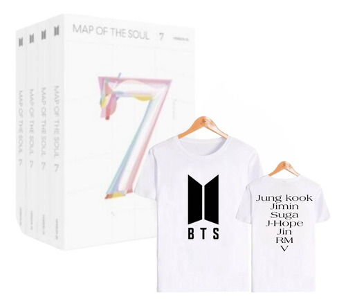 Album Bts Map Of The Soul 7 + Regalos + Poster